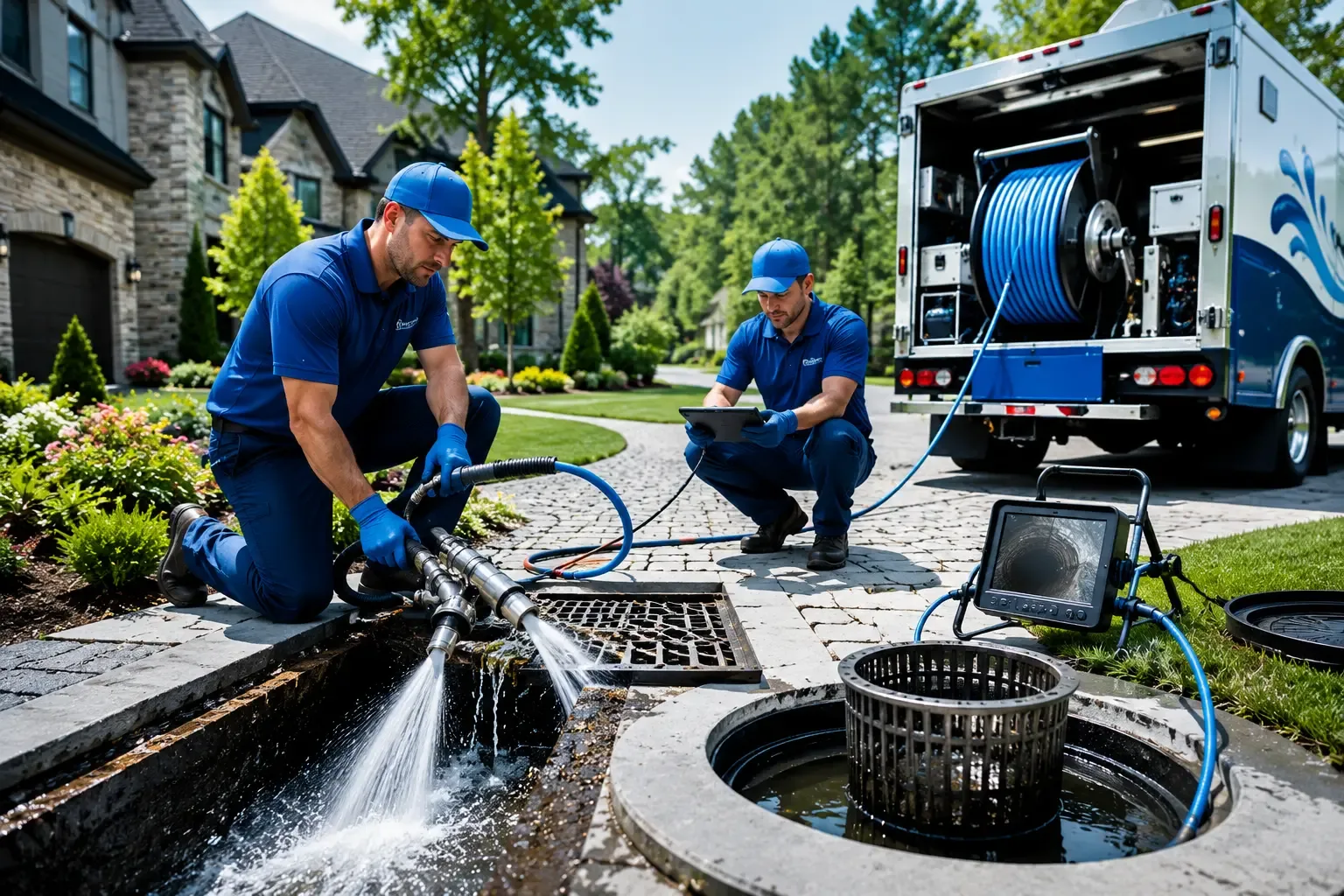 Local outdoor drain cleaning professionals in Crown Point, IN