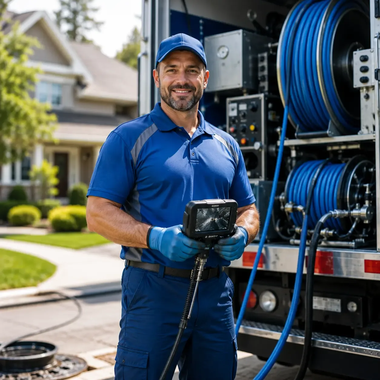 Local outdoor drain cleaning specialists in Crown Point, IN